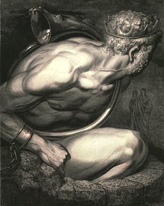 O meningsløse ånd! lad dit horn for dig tyde, c1890. af Gustave Dore