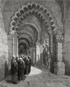 Procession af Damsels Mourning, fra 
