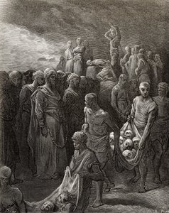 Richard I (1157-99) Løvehjerte massakrer fanger som repressalier, illustration fra 