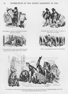 Skitser Humoristisk og Grotesk af Gustave Dore (gravering) af Gustave Dore