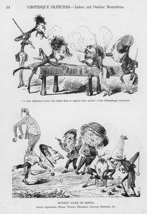 Skitser Humoristisk og Grotesk af Gustave Dore (gravering) af Gustave Dore
