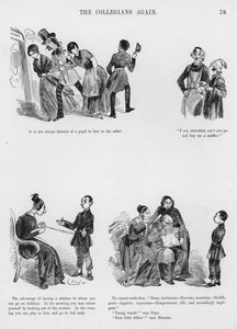 Skitser Humoristisk og Grotesk af Gustave Dore (gravering) af Gustave Dore