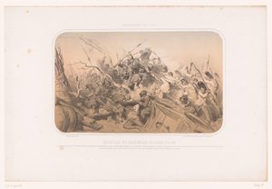 Slaget ved Melegnano Bataille de Marignan (Melegnano), 8. juni 1859 (titel på objektet) Italiensk kampagne (serietitel) Afranchissement de l