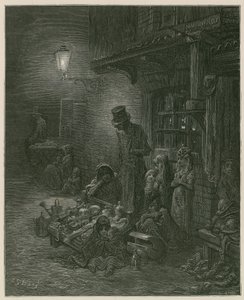 Slumkvarterer i London af Gustave Dore