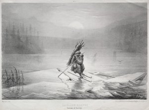 The Breaking Ice, Souvenir fra Norge af Gustave Dore