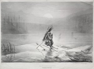 The Breaking Ice, Souvenir fra Norge. af Gustave Dore