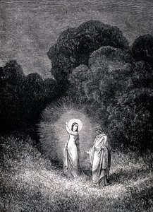 Den guddommelige komedie Helvede af Gustave Dore