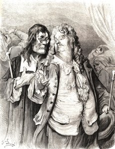 Lægerne, 1800-tallet. af Gustave Dore