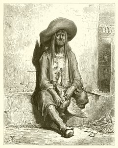 Hønen med de gyldne æg (La Fontaine) af Gustave Dore