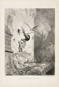 Jægerne af ørnereder af Gustave Dore