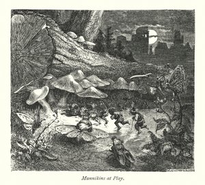 Das Schloss der Männchen (Gravur)