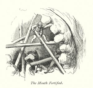 Den befæstede mund (gravering) af Gustave Dore