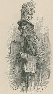 Avissælgeren af Gustave Dore