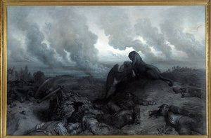 Gåden. Maleri af Gustave Dore (1832 - 1883) af Gustave Dore