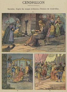 Cendrillon (farve litho) af Gustave Fraipont