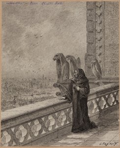 Claude Frollo. af Gustave Fraipont
