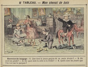 Min træhest (Litho Color) af Gustave Fraipont