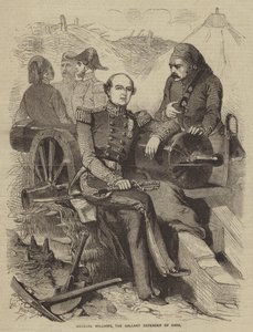 General Williams, den galante forsvarer af Kars af Gustave Janet