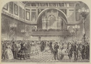 Hendes Majestæts statsbal på Buckingham Palace af Gustave Janet