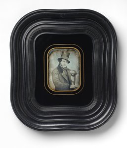 [En gentleman, muligvis Frédéric Brisson] af Gustave Le Gray