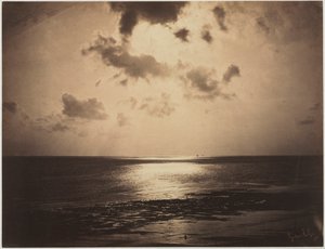 En virkning af solen, Normandiet af Gustave Le Gray