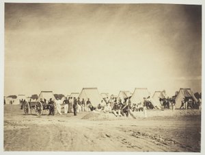 Artillerilejr, Camp de Chalons af Gustave Le Gray