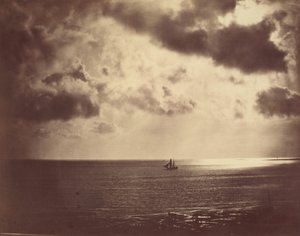 Brig on the Water af Gustave Le Gray