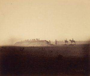 Kavaleriets manøvrer, 3. oktober af Gustave Le Gray