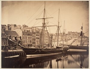 La Reine Hortense - Keisarin huvivene, Havre af Gustave Le Gray