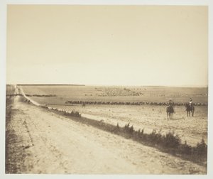 Manøvrer, Chalons Camp af Gustave Le Gray