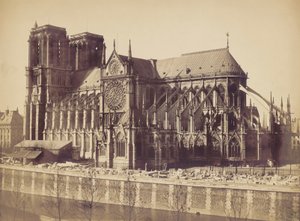 Notre-Dame de Paris-katedralen af Gustave Le Gray