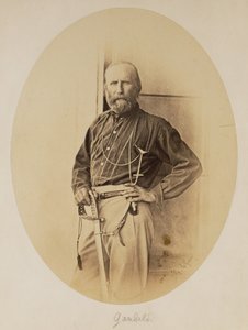 Portræt af Giuseppe Garibaldi af Gustave Le Gray