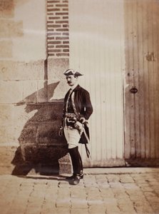 Prins Moskva i Chalons, 1857. af Gustave Le Gray