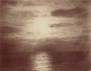 Soleffekt i skyerne-Ocean af Gustave Le Gray