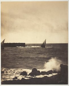 The Breaking Wave af Gustave Le Gray