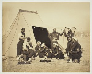 Uden titel (Zouaves) af Gustave Le Gray