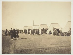 Uden titel [Zouaves], 1857. af Gustave Le Gray