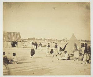 Unavngivne Zouaves, 1857. af Gustave Le Gray