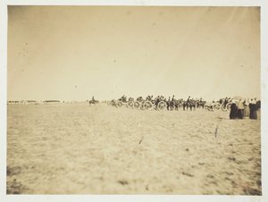 Uden titel [artilleri], 1857. af Gustave Le Gray