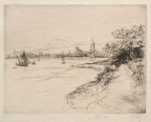 Cliff of Orbigny af Gustave Leheutre