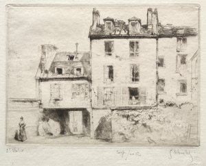 Rue Lacépède: hjertet af Aciereur Cottens. af Gustave Leheutre