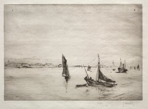La Rochelles kørebane af Gustave Leheutre