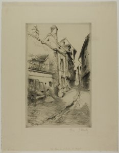 Skolegaden, Troyes af Gustave Leheutre