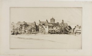 Tårnet i St. Nizier, Troyes af Gustave Leheutre