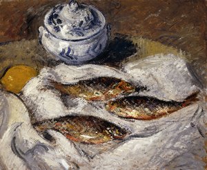 Sild og Terrin; Harengs et Soupiere, ca. 1925