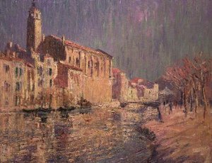 Martigues af Gustave Loiseau