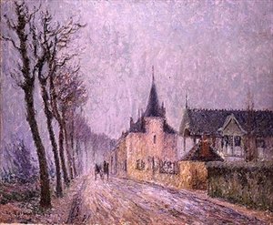 Pothuis kaj, Pontoise af Gustave Loiseau