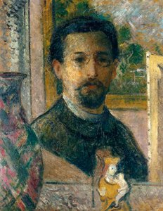 Selvportræt, ca. 1916 af Gustave Loiseau