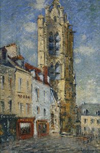 Klokketårnet i St, 1925 af Gustave Loiseau