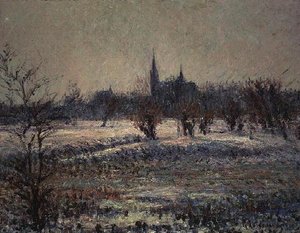 Hvid Frost af Gustave Loiseau